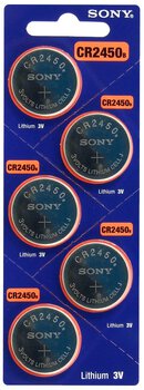 5 x bateria litowa mini Sony CR2450