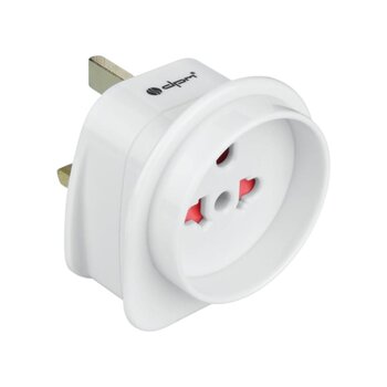 Adapter podróżny UK DPM biały Adapter podróżny UK DPM biały