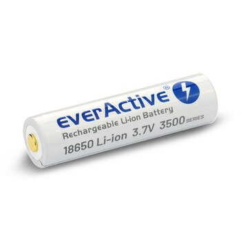 Akumulator everActive 18650 3,7V Li-ion 3500mAh micro USB z zabezpieczeniem BOX