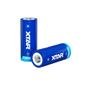 akumulator Xtar 26650 3,6V Li-ion 5200mAh z zabezpieczeniem akumulator Xtar 26650 3,6V Li-ion 5200mAh z zabezpieczeniem