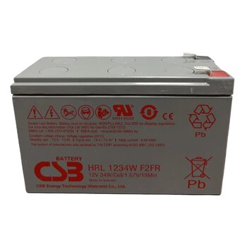 akumulator żelowy AGM CSB HRL1234WF2FR 12V 9Ah akumulator żelowy AGM CSB HRL1234WF2FR 12V 9Ah