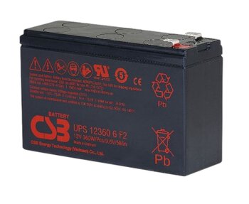 akumulator żelowy AGM CSB UPS123606F2F1 12V 7,2Ah akumulator żelowy AGM CSB UPS123606F2F1 12V 7,2Ah