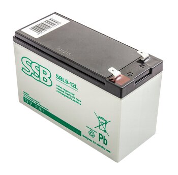akumulator żelowy AGM SSB SBL 9-12L 12V 9Ah T2 akumulator żelowy AGM SSB SBL 9-12L 12V 9Ah T2