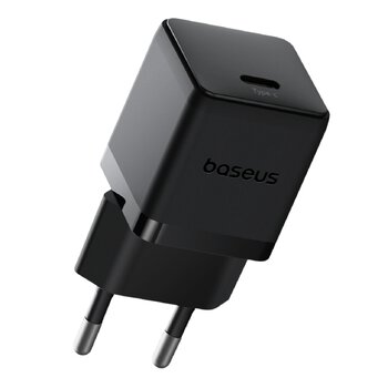 Baseus Palm P10111602113-00 20W szybka ładowarka sieciowa z gniazdem USB-C PD 3.0 + kabel 1m Baseus Palm P10111602113-00 20W szybka ładowarka sieciowa z gniazdem USB-C PD 3.0 + kabel 1m