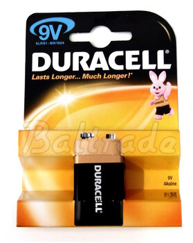 bateria alkaliczna Duracell 6LR61 9V (blister)