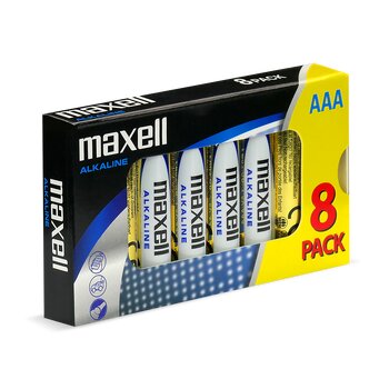 bateria alkaliczna Maxell Alkaline LR03 / AAA - 8 sztuk bateria alkaliczna Maxell Alkaline LR03 / AAA - 8 sztuk