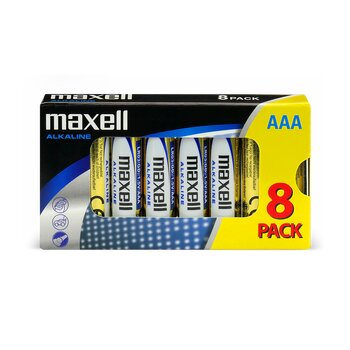 bateria alkaliczna Maxell Alkaline LR03 / AAA - 8 sztuk bateria alkaliczna Maxell Alkaline LR03 / AAA - 8 sztuk
