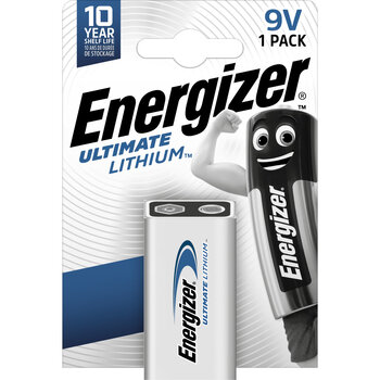 bateria litowa Energizer LA522 Ultimate Lithium LA522/9V 6F22 bateria litowa Energizer LA522 Ultimate Lithium LA522/9V 6F22