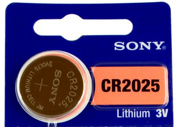 bateria litowa mini Sony CR2025