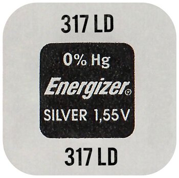 bateria srebrowa mini Energizer 317 / SR516SW / SR62