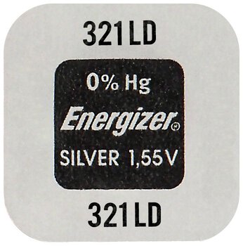 bateria srebrowa mini Energizer 321 / SR616SW / SR65