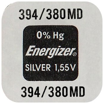 bateria srebrowa mini Energizer 394 / 380 / SR936SW / SR936W / SR45