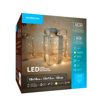 Dekoracja prezenty BAT modee WARM 50LED ML-C4036 Dekoracja prezenty BAT modee WARM 50LED ML-C4036