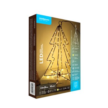 Dekoracja choinka BAT modee 30x23cm WARM 95LED ML-C4034 Dekoracja choinka BAT modee 30x23cm WARM 95LED ML-C4034