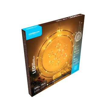 Dekoracja świąteczna płatek BAT modee WARM 60LED ML-C3009 Dekoracja świąteczna płatek BAT modee WARM 60LED ML-C3009