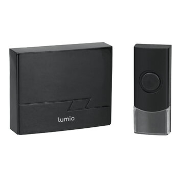 Dzwonek bezprzewodowy Lumio W880B czarny Dzwonek bezprzewodowy Lumio W880B czarny