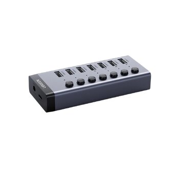 Hub USB 3.0 7-portowy UGREEN CM481 90307 Hub USB 3.0 7-portowy UGREEN CM481 90307
