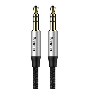 Kabel przewód audio AUX wtyk - wtyk jack 3.5 mm stereo Baseus CAM30-BS1 100cm