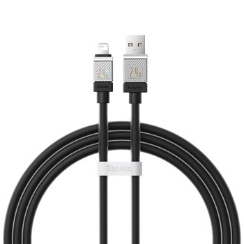 Kabel przewód USB - Lightning / iPhone 100cm Baseus CoolPlay CAKW000401 z obsługą szybkiego ładowania 2.4A