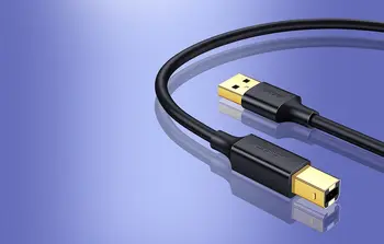 Kabel USB-A USB-B UGREEN do drukarki US135 10352 5m Kabel USB-A USB-B UGREEN do drukarki US135 10352 5m
