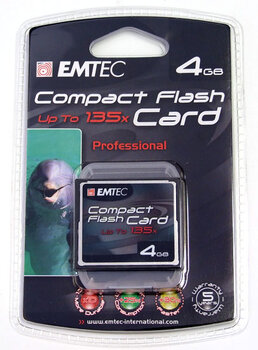karta pamięci Emtec CF 4GB 135x