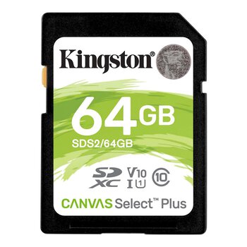 Karta pamięci Kingston Canvas Select SDXC 64GB class 10 UHS-I U1 - 100MB/s
