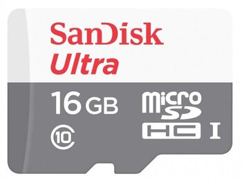 Karta pamięci SanDisk microSD (microSDHC) 16GB ULTRA class 10 80MB/s
