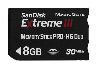 Karta pamięci SanDisk MS PRO DUO HG 8GB Extreme III 30MB/s