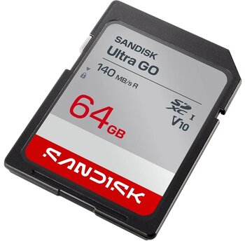 Karta pamięci SD / SDXC SanDisk 64GB Ultra GO 140MB/s Karta pamięci SD / SDXC SanDisk 64GB Ultra GO 140MB/s