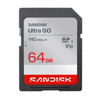 Karta pamięci SD / SDXC SanDisk 64GB Ultra GO 140MB/s Karta pamięci SD / SDXC SanDisk 64GB Ultra GO 140MB/s