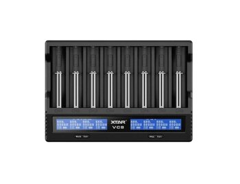 Ładowarka do akumulatorów 3.7V/1.2V XTAR VC8 USB-C Ładowarka do akumulatorów 3.7V/1.2V XTAR VC8 USB-C