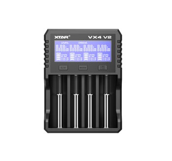 Ładowarka do akumulatorów 3.7V/1.5V/1.2V XTAR VX4 V2 SET Ładowarka do akumulatorów 3.7V/1.5V/1.2V XTAR VX4 V2 SET