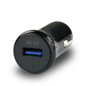 Ładowarka samochodowa everActive CC-10 z gniazdem USB Quick Charge 3.0 18W