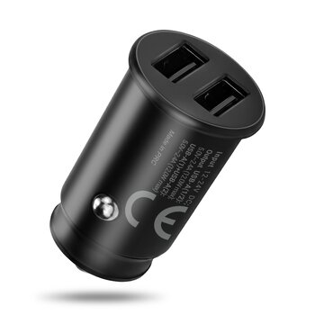 Ładowarka samochodowa everActive CC-25 dwa gniazda USB 12W Ładowarka samochodowa everActive CC-25 dwa gniazda USB 12W