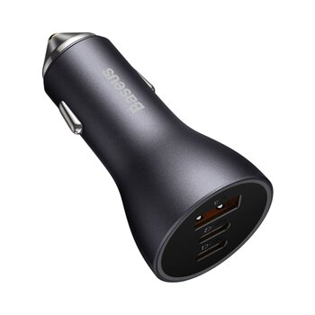 Ładowarka samochodowa z gniazdem 1xUSB 2xUSB-C Baseus 65W CGJP010013 Ładowarka samochodowa z gniazdem 1xUSB 2xUSB-C Baseus 65W CGJP010013