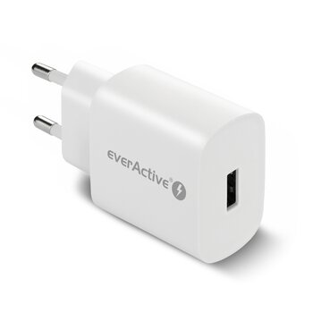 Ładowarka sieciowa do telefonu / smartfona everActive SC-250Q z gniazdem USB QC3.0