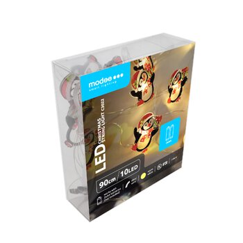 Lampki pingwinki BAT modee 0,9m WARM 10LED ML-C3022 Lampki pingwinki BAT modee 0,9m WARM 10LED ML-C3022