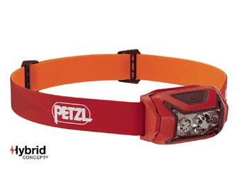 Latarka czołowa, czołówka Petzl Actik czerwona E063AB02 Latarka czołowa, czołówka Petzl Actik czerwona E063AB02
