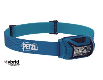 Latarka czołowa, czołówka Petzl Actik niebieska E063AB01 Latarka czołowa, czołówka Petzl Actik niebieska E063AB01