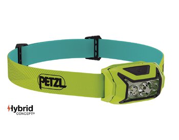 Latarka czołowa, czołówka Petzl Actik zielona E063AB03 Latarka czołowa, czołówka Petzl Actik zielona E063AB03