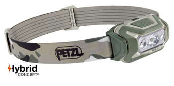 Latarka czołowa, czołówka Petzl Aria 2 RGB E070BA01 kamuflaż Latarka czołowa, czołówka Petzl Aria 2 RGB E070BA01 kamuflaż
