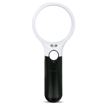 Lupa / szkło powiększające z podświetleniem LED everActive MG-01 Lupa / szkło powiększające z podświetleniem LED everActive MG-01