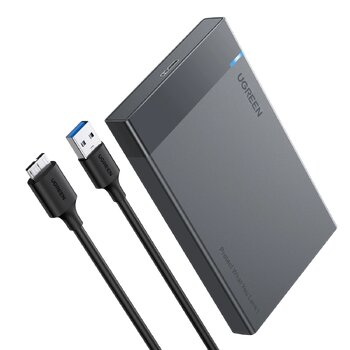 Obudowa dysku 2,5" SATA USB 3.0 UGREEN US221 30848 Obudowa dysku 2,5" SATA USB 3.0 UGREEN US221 30848