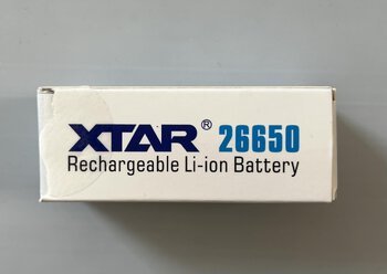 OUTLET akumulator Xtar 26650 3,6V Li-ion 5200mAh z zabezpieczeniem 