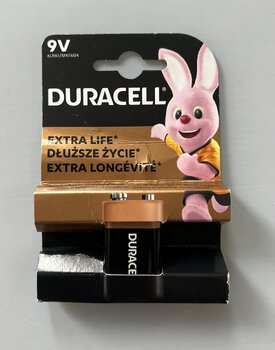 OUTLET bateria alkaliczna Duracell 6LR61 9V (blister)