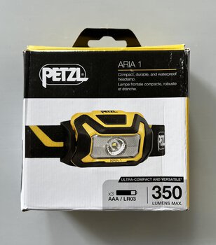 OUTLET Latarka czołowa, czołówka Petzl Aria 1 E069AA00