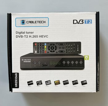 OUTLET Tuner DVB-T2 Cabletech URZ0336B H.265 PVR z internetem