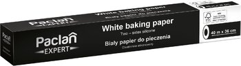 Papier do pieczenia PACLAN 40 m x 36 cm biały Papier do pieczenia PACLAN 40 m x 36 cm biały