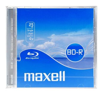 Płyta Blu-Ray BD-R 25GB 4x MAXELL Jewel Case