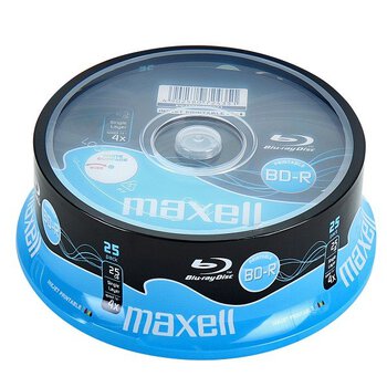 Płyty Blu-Ray BD-R 25GB 4x MAXELL PRINTABLE cake 25